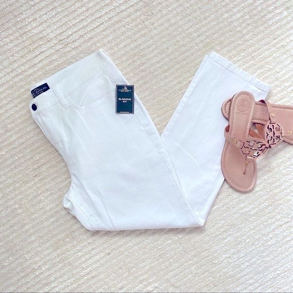 NWT Ralph Lauren Slimming Modern Straight petite jeans - Picture 3 of 15